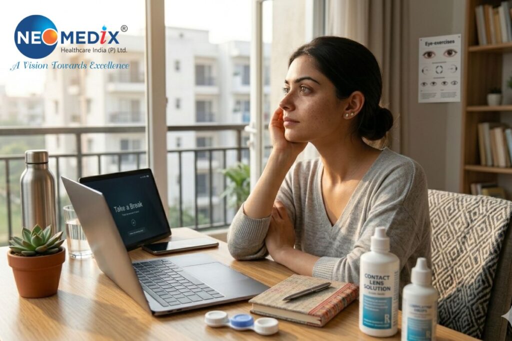 contact lens dry eyes