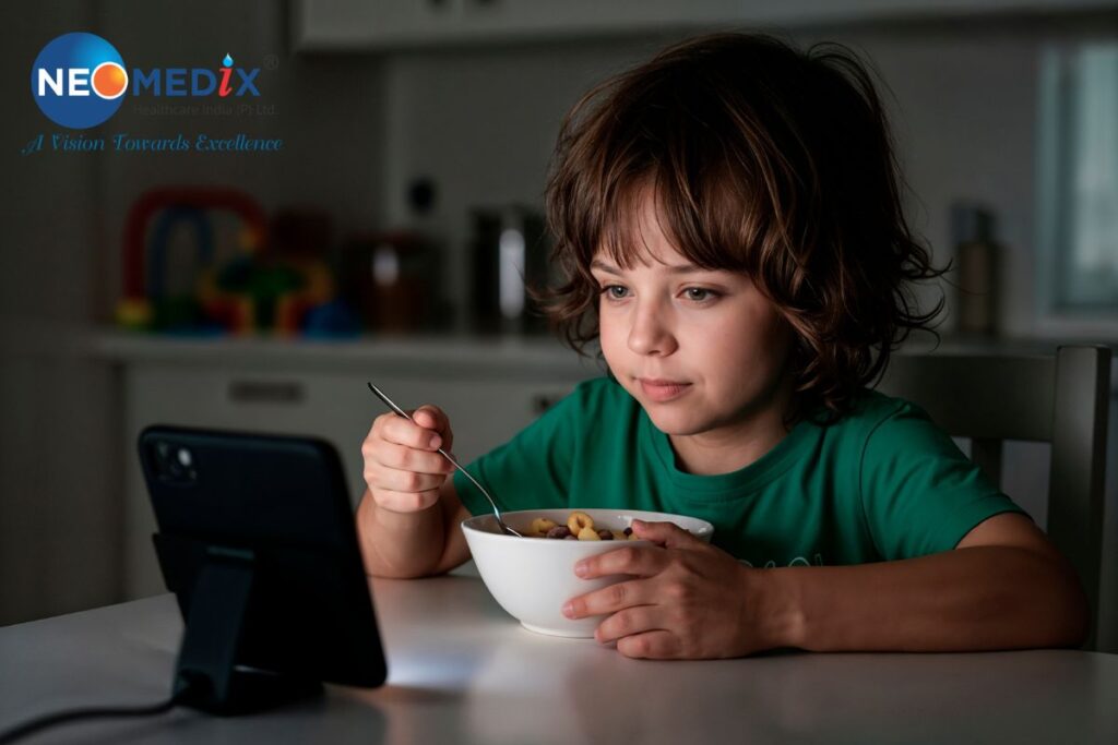 digital eye strain in children